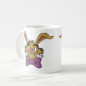 3月のノウサギのコーヒーカップ コーヒーマグカップ (正面左)