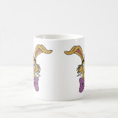 3月のノウサギのコーヒーカップ コーヒーマグカップ (中央)