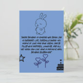 3月のハッピーバースデーカードとバニー シーズンカード (スタンド正面)