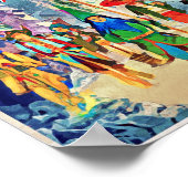 3月のファンタジーの友達に、あなたのテキストを追加ポスター ポスター (角)