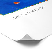 3月のプリント ポスター (角)