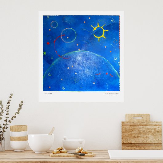 3月のプリント ポスター (キッチン)