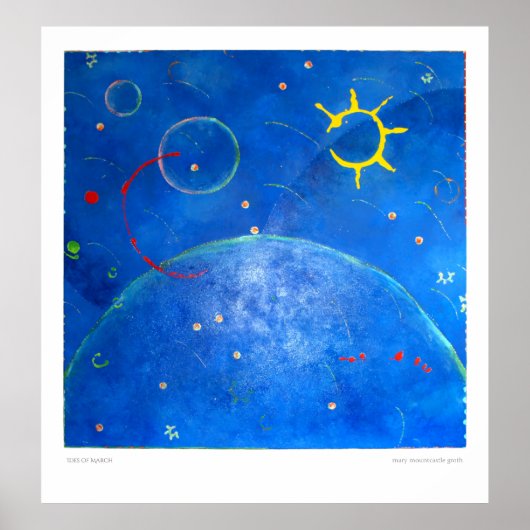 3月のプリント ポスター (正面)