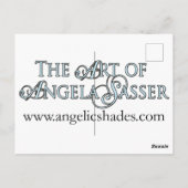 3月のレディアールヌーボー誕生石シリーズ ポストカード (裏面)