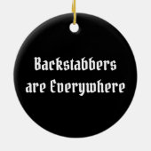 3月の側近に注意 セラミックオーナメント (裏面)