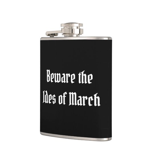 3月の側近に注意 フラスク (左)