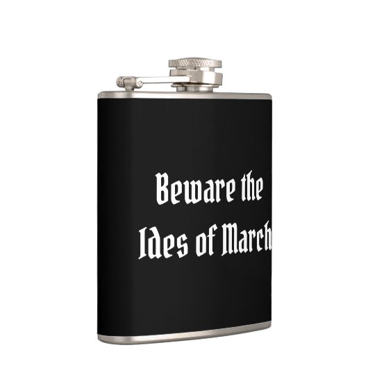 3月の側近に注意 フラスク (右)