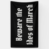 3月の側近に注意 横断幕 (縦)