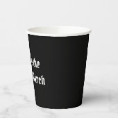 3月の側近に注意 紙コップ (左)