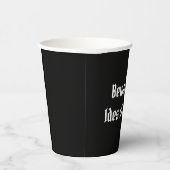 3月の側近に注意 紙コップ (右)