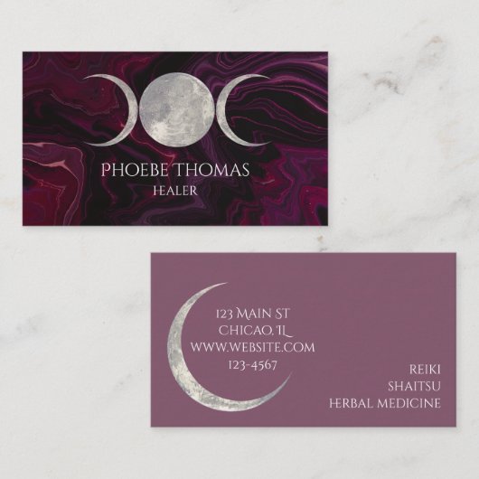 3月の名刺 名刺 (正面/裏面)