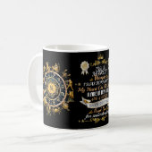 3月の女性のスローガン コーヒーマグカップ (正面左)