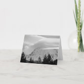 3月の寒い日 カード (正面)