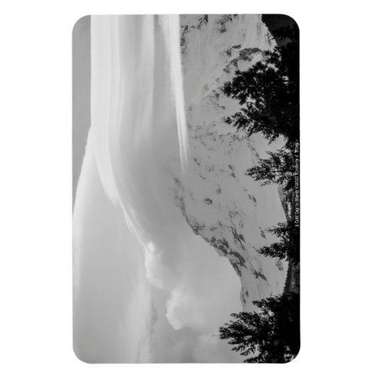 3月の寒い日 マグネット (縦)