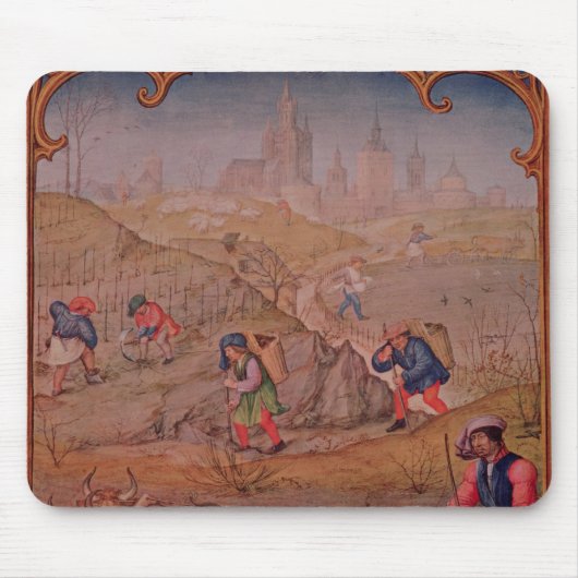 3月の月 マウスパッド (正面)