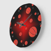 3月の狂気の柱時計 ラージ壁時計 (傾斜)