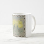 3月の誕生花 コーヒーマグカップ (正面右)