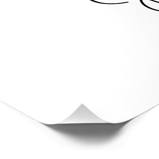 3月の誕生花 水仙の花 ポスター (コーナー)