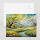 3月の風 ポストカード (正面/裏面)