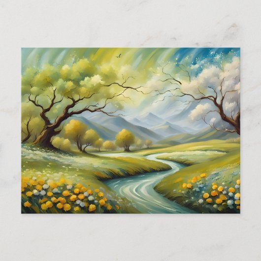 3月の風 ポストカード (正面)