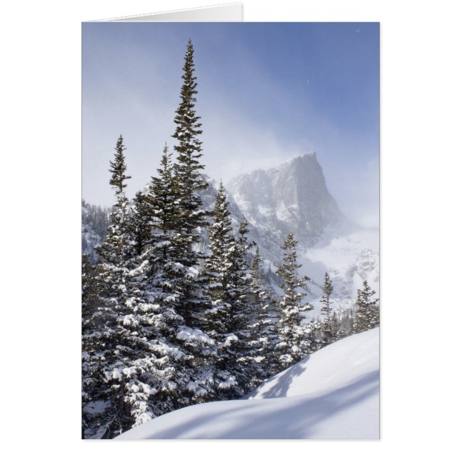 3月のHallettのピーク (正面)