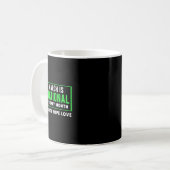 3月は国立腎臓病認識度月 コーヒーマグカップ (正面左)