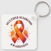3月は多発性硬化症MS認識度月 キーホルダー (裏面)
