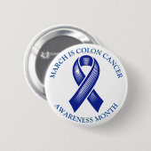 3月は大腸認識度月 缶バッジ (正面&裏面)