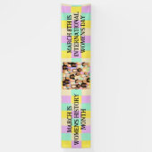 3月は女性の歴史月間 横断幕 (縦)