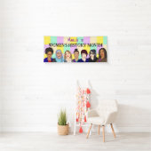 3月は女性の歴史月間 横断幕 (インサイチュ)