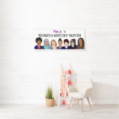 3月は女性の歴史月間 横断幕 (インサイチュ)