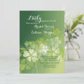 3月は招待状ブライダルシャワーの咲きます 招待状 (スタンド正面)