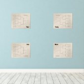 3月バスケットボールクアドラントベージュ色抽象芸術 (ウッドフロア)