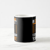 3月バスケットボール大会私のブラケットは良いT コーヒーマグカップ (中央)