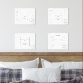 3月バスケットボール16 8 4チームブラケッ遊トイン (寝室)