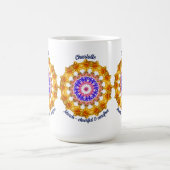 3月パーソナライズされた誕生フラワーダフォディルフローラ コーヒーマグカップ (中央)