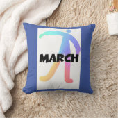 3月モノグラム クッション (ブランケット)