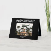 3月ラゴトランプ🎉 40おもしろいth Birthday Card 招待状 (正面)