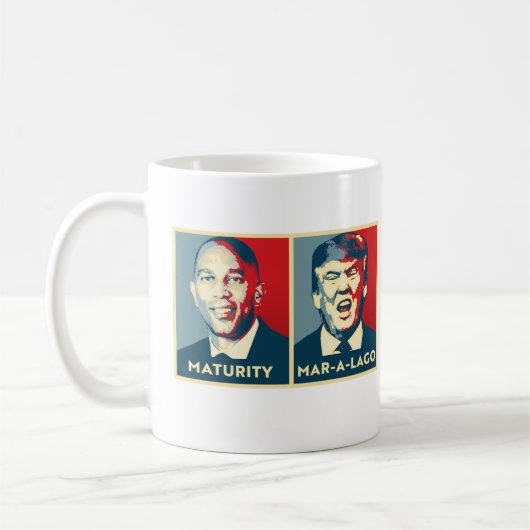 3月ラゴマグの成熟度 コーヒーマグカップ (左)