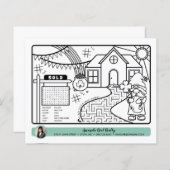 3月不動産仲介業者オープンハウス色彩活動ページ (正面/裏面)