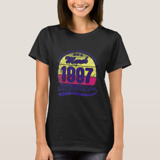 3月生まれの25歳の誕生日おめでとう Tシャツ