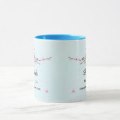 3月誕生月フラワーコーヒーマグ マグカップ (中央)