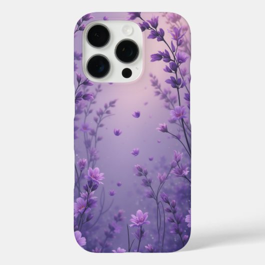 3月誕生flower_Violet iPhone case v0.1 Case-Mate iPhoneケース (裏面)
