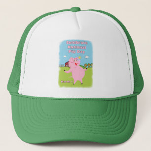 3月1日豚の日 キャップ