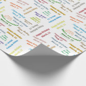 3月11日誕生日ギフト包装紙 ラッピングペーパー (角)