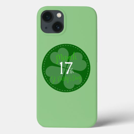 3月17日St.Patty's Dayお祝いiPadケース Case-Mate iPhoneケース (裏面)