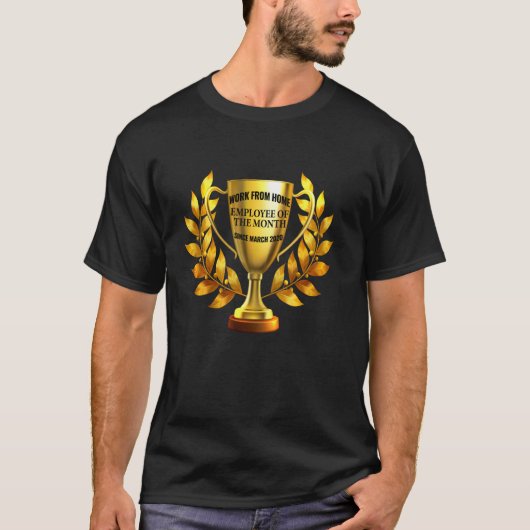 3月2日以来の在宅勤務 Tシャツ (正面)