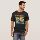 3月2日以来の在宅勤務 Tシャツ (正面フル)