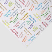 3月26日誕生日ティッシュペーパー 薄葉紙 (詳細)