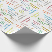 3月3日誕生日ギフト包装紙 ラッピングペーパー (角)